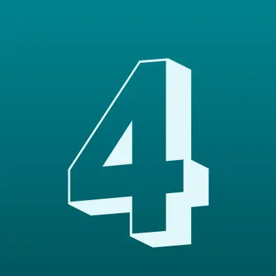 4 КОЛЕСА, центр шиномонтажа, лого-визитка