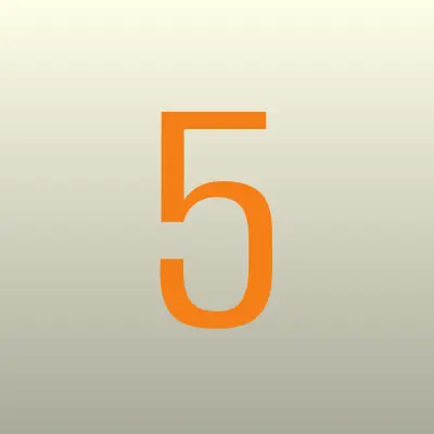 5 недвижимость, лого-визитка