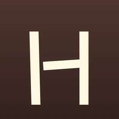 H & M, магазин одежды и аксессуаров, лого-визитка