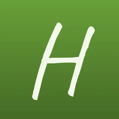 HUGGE, кофейня, лого-визитка
