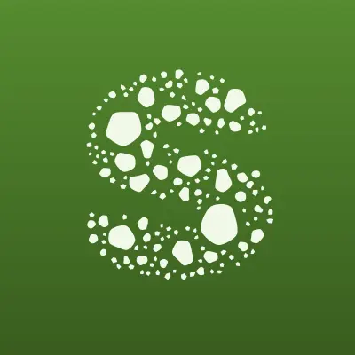 Суши-Маркет, компания по продаже и доставке суши, лого-визитка